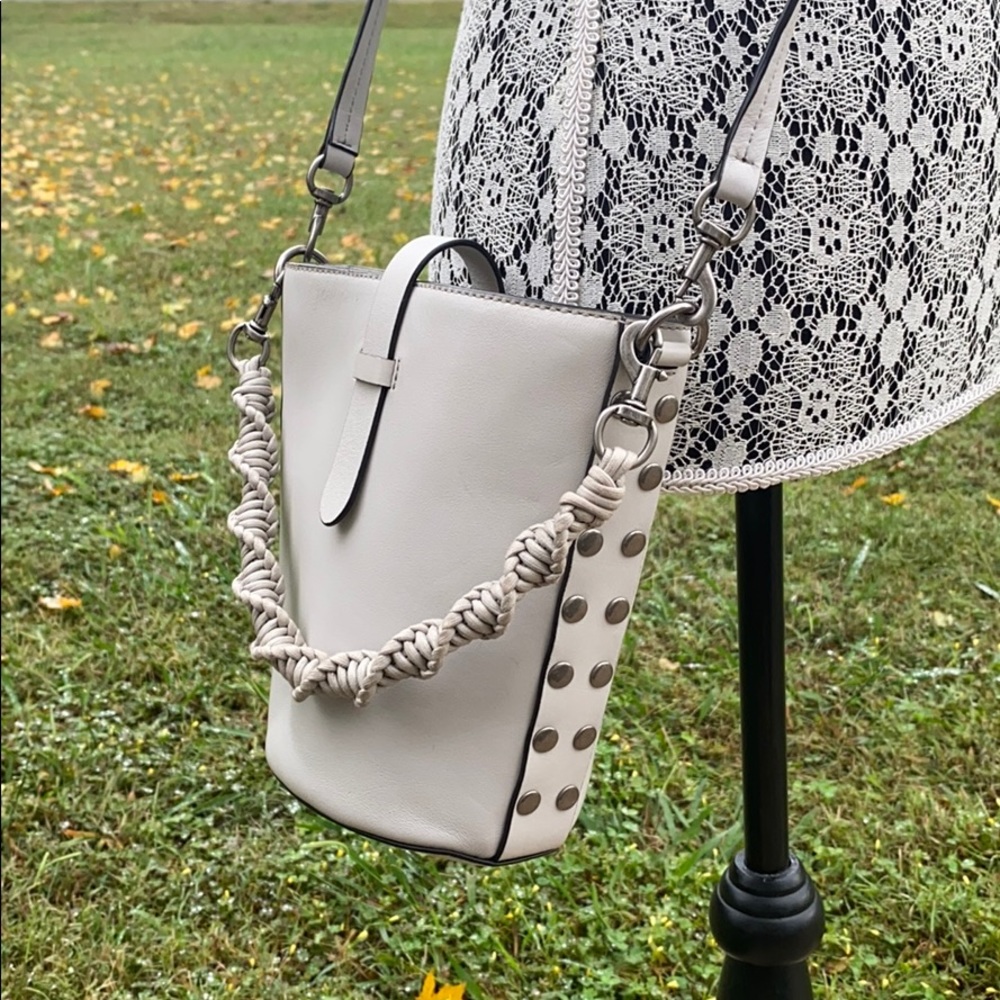 Rebecca Minkoff Slim Leather Bucket Bag Crossbody